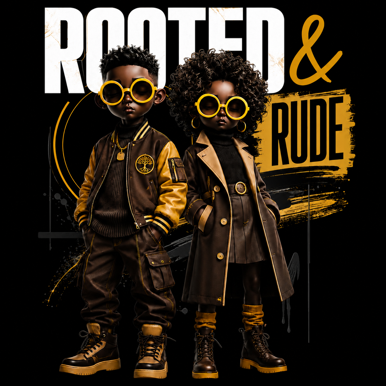 Rooted & Rude: The Street Luxe Maplings Tee